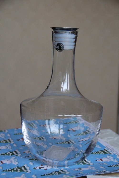 Роспись стеклянной вазы мастер класс 1