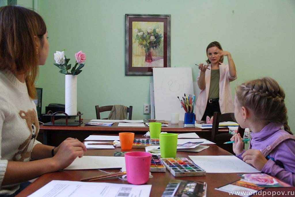 Фотоотчет Мастер-класс Акварельная роза