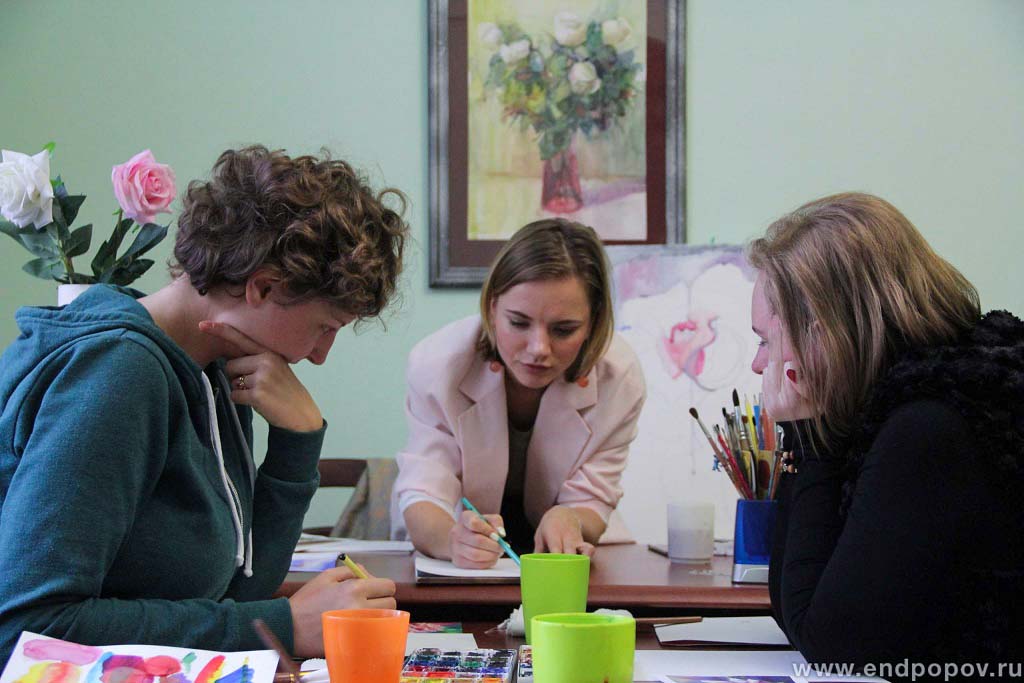 Фотоотчет Мастер-класс Акварельная роза Ендальцева Светлана 3